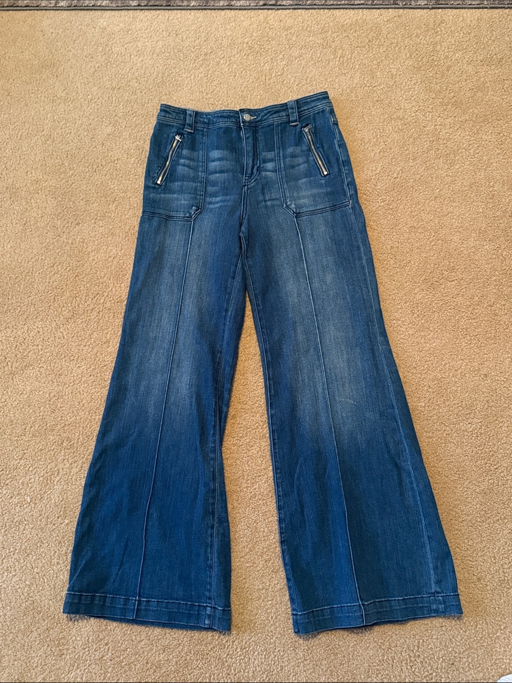 Anthropologie Pilcro Wide Leg Jeans